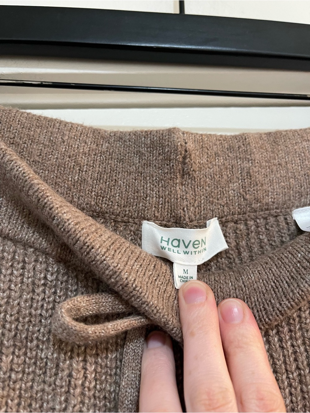 Haven Well Within Organic Cotton Blend Ribbed Joggers - Picture 5 of 5